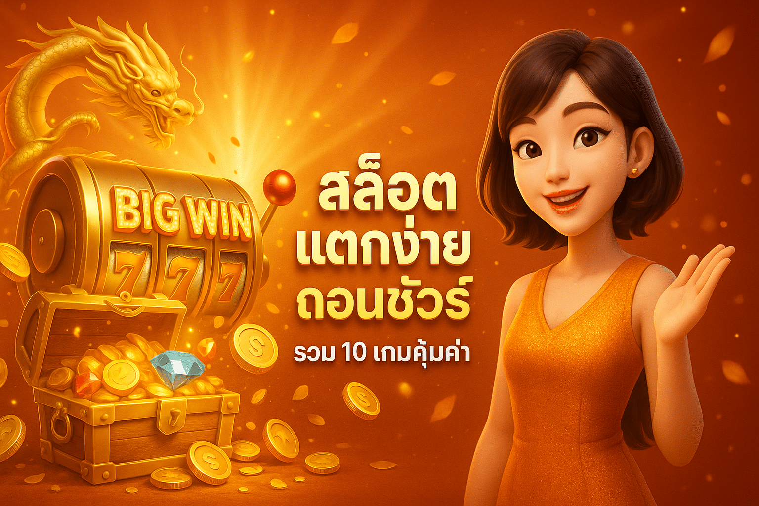 สล็อตแตกง่าย ถอนชัวร์