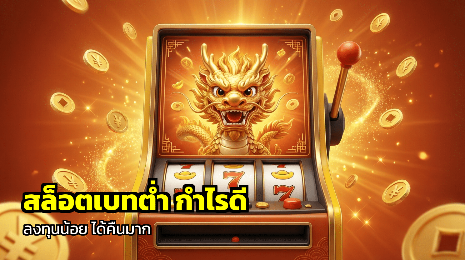 สล็อตเบทต่ำ กำไรดี